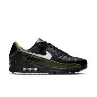 Nike Air Max 90 Tiempo Sneakers Zwart Wit Voltage Green