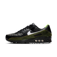 Nike Air Max 90 Tiempo Sneakers Zwart Wit Voltage Green