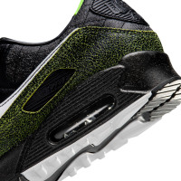 Nike Air Max 90 Tiempo Sneakers Zwart Wit Voltage Green