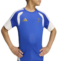 adidas Juventus Training Shirt 2026-2027 Kids Blue White Gold