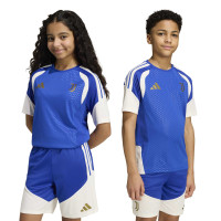 adidas Juventus Training Shirt 2026-2027 Kids Blue White Gold