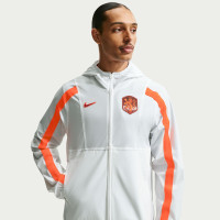 Nike Nederland Energy Trainingsjack 2026-2028 Wit Oranje Zwart