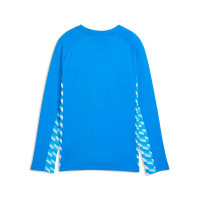 PUMA teamLIGA26 Sweater Kids Blauw Wit