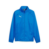 PUMA TeamGoal All Weather Jacket Blue White
