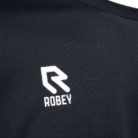 Robey Crossbar Trainingsshirt Lange Mouwen Zwart
