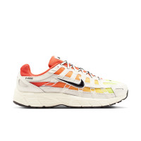 Nike P-6000 Sneakers Gebroken Wit Oranje Geel Zwart