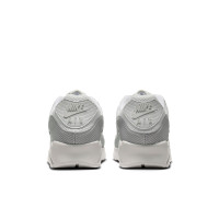 Nike Air Max 90 Premium Sneakers Silver Grey White Beige Grey