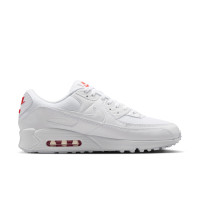 Nike Air Max 90 Sneakers White White Bright Red