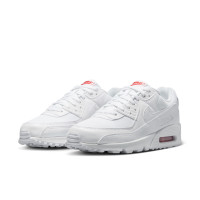 Nike Air Max 90 Sneakers White White Bright Red