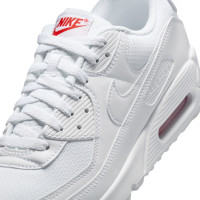 Nike Air Max 90 Sneakers White White Bright Red