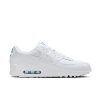 Nike Air Max 90 Sneakers Wit Blauw Crystal