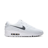 Nike Air Max 90 Sneakers Wit Wit Donkergrijs