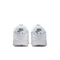 Nike Air Max 90 Sneakers Wit Wit Donkergrijs