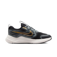 Nike Cosmic Runner Hardloopschoenen Zwart Zilvergrijs Goud