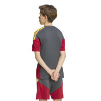 adidas AS Roma Training Set 2026-2027 Kids Dark Grey Red Orange