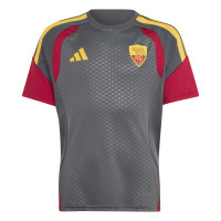 adidas AS Roma Training Set 2026-2027 Kids Dark Grey Red Orange