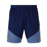 adidas Bayern Munich Training Short 2026-2027 Kids Dark Blue Red Gold