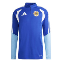 Haut d'entraînement adidas FFK Curaçao 1/4-Zip 2026-2028 Bleu