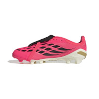 adidas Predator Elite FT Gras Football Boots (FG) Kids Hot Pink Silver Grey Black Gold