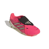 adidas Predator Elite FT Gras Football Boots (FG) Kids Hot Pink Silver Grey Black Gold