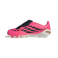 adidas Predator League FT Gras Football Boots (FG) Kids Hot Pink Silver Grey Black Gold