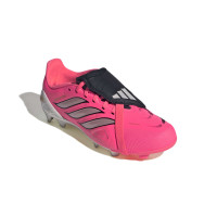 adidas Predator League FT Gras Football Boots (FG) Kids Hot Pink Silver Grey Black Gold