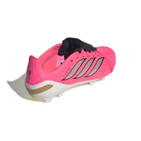 adidas Predator League FT Gras Football Boots (FG) Kids Hot Pink Silver Grey Black Gold