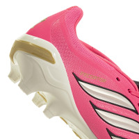 adidas Predator League FT Gras Football Boots (FG) Hot Pink Silver Grey Black Gold