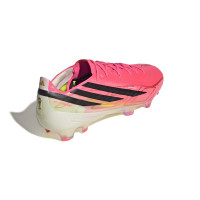 adidas F50 Hyperfast Elite Gras Football Boots (FG) Hot Pink Black Gold White