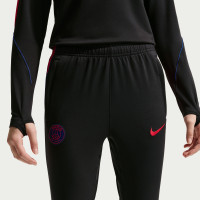 Nike Paris Saint-Germain Strike Trainingspak 1/4-Zip 2026-2027 Kids Zwart Felrood Donkerblauw