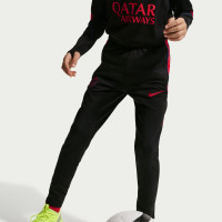 Nike Paris Saint-Germain Strike Trainingspak 1/4-Zip 2026-2027 Kids Zwart Felrood Donkerblauw