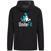 Unite Academy Regenjas Kids Zwart