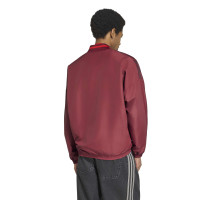 adidas Arsenal Stadium Tracksuit 2026-2027 Burgundy White