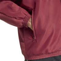 adidas Arsenal Stadium Tracksuit 2026-2027 Burgundy White