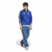 adidas Italy Anthem Training Jacket 2026-2028 Blue Gold