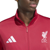 adidas Liverpool DNA Tracksuit Full-Zip 2026-2027 Red White