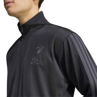 adidas Liverpool DNA Training Jacket 2026-2027 Black Dark Grey