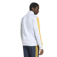 adidas Real Madrid DNA Trainingsjack 2026-2027 Wit Oranje Zwart
