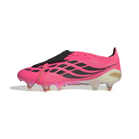adidas Predator Elite FT Iron Stud Football Boots (SG) Hot Pink Silver Grey Black Gold