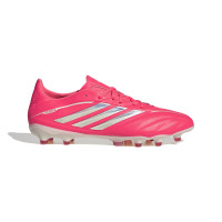 adidas Copa Pure IV Pro Gras Football Boots (FG) Hot Pink Silver White
