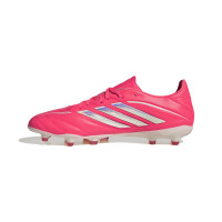 adidas Copa Pure IV Pro Gras Football Boots (FG) Hot Pink Silver White