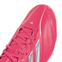 adidas Copa Pure IV Pro Gras Football Boots (FG) Hot Pink Silver White