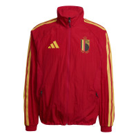 adidas België Anthem Trainingsjack 2026-2028 Rood Geel Zwart
