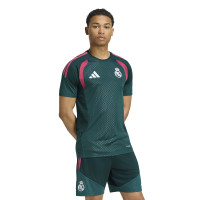adidas Real Madrid Trainingsset 2026-2027 Donkergroen Roze Wit
