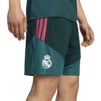 adidas Real Madrid Trainingsbroekje 2026-2027 Donkergroen Roze Wit