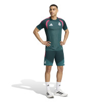 adidas Real Madrid Trainingsbroekje 2026-2027 Donkergroen Roze Wit