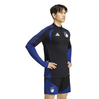 Haut d'entraînement adidas Copenhagen 1/4-Zip 2026-2027 noir bleu foncé blanc