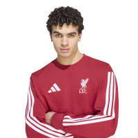 adidas Liverpool DNA Crew Tracksuit 2026-2027 Red White