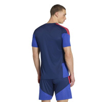 adidas Olympique Lyon Trainingsset 2026-2027 Donkerblauw Blauw Rood