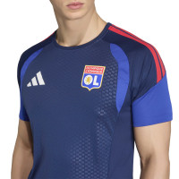 adidas Olympique Lyon Trainingsshirt 2026-2027 Donkerblauw Blauw Rood